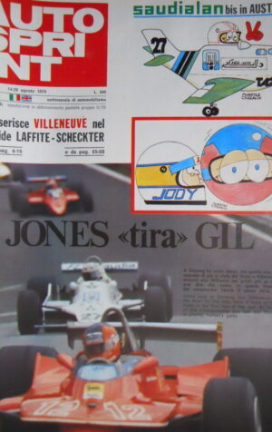 Autosprint 33/34 1979 A Zeltweg vince Jones. Villeneuve nel giro Laffite [Q105]