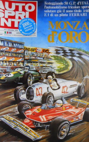Autosprint 36 1979 Come cambiano le F.1. GP Italia 50. Tutti i vincitori  [Q105]
