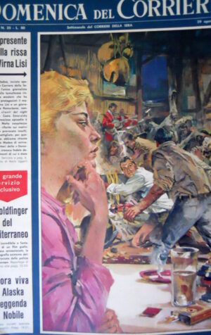 La Domenica del Corriere 35 1965 Goldfinger del Mediterraneo. Guerra segreta C56