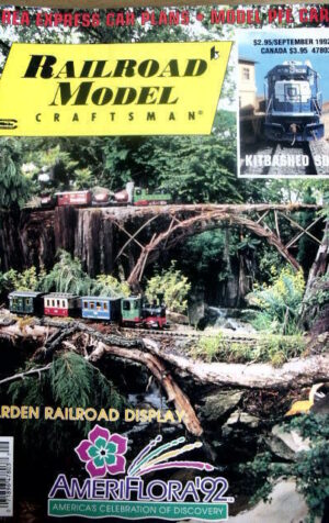 Railroad Model Craftsman Sep 1992 [TR.9]