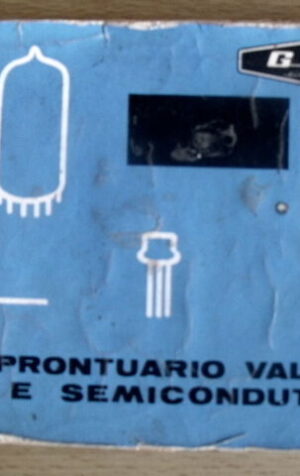 Prontuario Valvole e Semiconduttori GBC Electronics anno 1965 [TR.10]