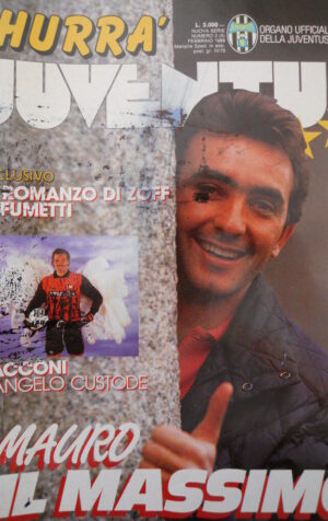 Hurra Juventus - Rivista ufficiale n°2 1989 Massimo Mauro [C52B] da stock