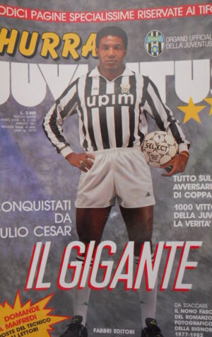 Hurra Juventus - Rivista ufficiale n°3 1991 [C52B] da stock