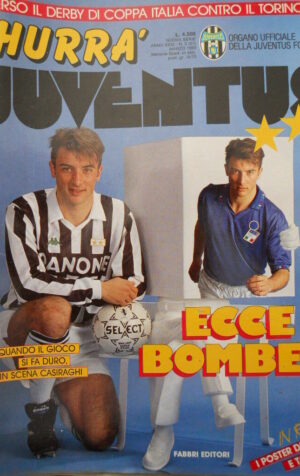 Hurra Juventus - Rivista ufficiale n°3 1993 Casiraghi [C52B] da stock