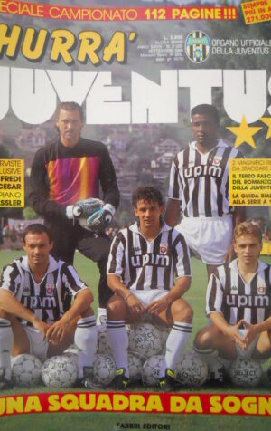 Hurra Juventus - Rivista ufficiale n°9 1990 con terzo inserto Signora del [C52B]