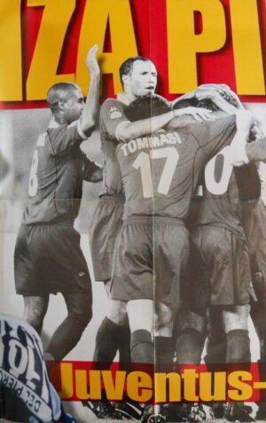 Poster Roma Calcio 2001 Juventus Roma 0-2 Senza Pietà [GS4-14]