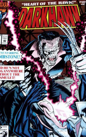DARKHAWK n°11 1992 ed. Marvel Comics  [G.219]