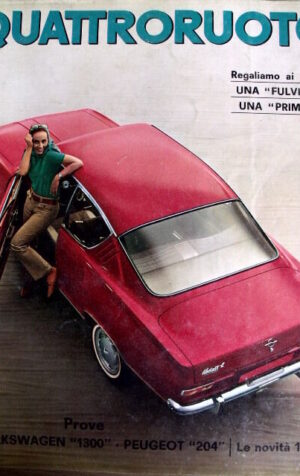Quattroruote 117 1965 Test Volkswagen 1300 & Peugeot 204 - Novità 1966  [SC.32]