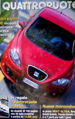 Quattroruote 583 2004 Al volante della Chrysler Voyager 2.8. Ford Fiesta [Q89]