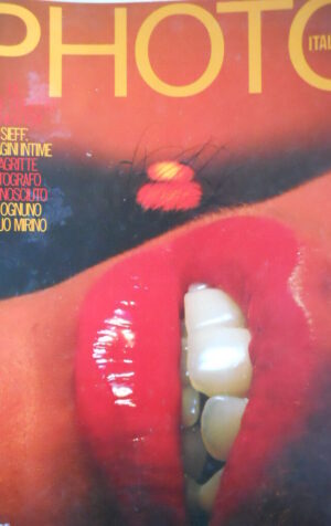 PHOTO ITALIA  n°22 1977 Le donne oggetto di Newton - Immagini SIEFF  [C65]