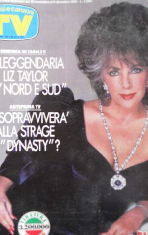 TV Sorrisi e Canzoni n°48 1986 Liz Taylor - Spandau Ballett + BINGO  [C69]