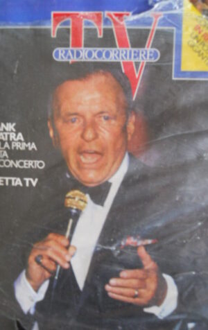 TV Radio Corriere n°38 1986 Coppe Europee Poster Gigante - Frank Sinatra [C69]