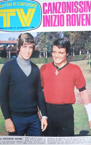 TV Sorrisi e Canzoni n°42 1972 Gianni Rivera - Massimo Ranieri -  [C70]