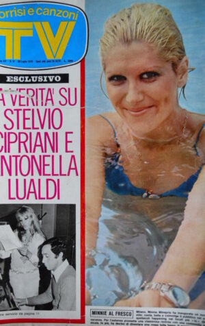TV Sorrisi e Canzoni n°31 1972 Antonella Lualdi - Minnie Minoprio -  [C71]