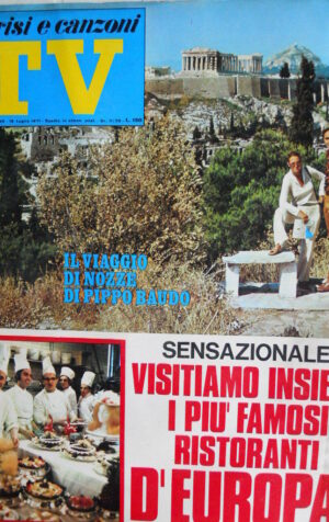 TV Sorrisi e Canzoni n°29 1971 Marilù Tolo - funerale Louis Armstrong [C72]
