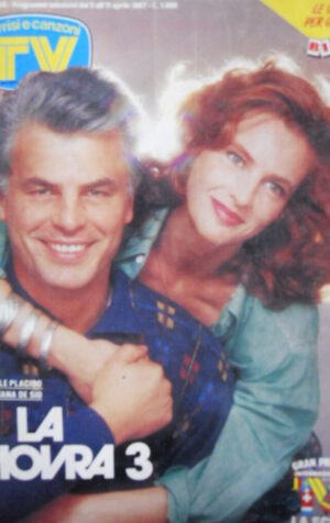 TV Sorrisi e Canzoni n°14 1987 Speciale Federica MORO + cartolina TOTIP [C68]