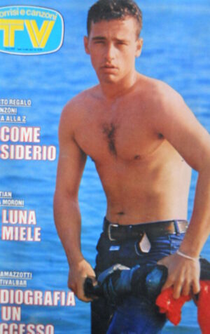 TV Sorrisi e Canzoni n°26 1986 - Eros Ramazzotti - con scheda BINGO