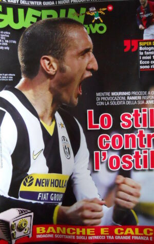 Guerin Sportivo n°10 2009  con film del campionato - Chiellini  [GS48]