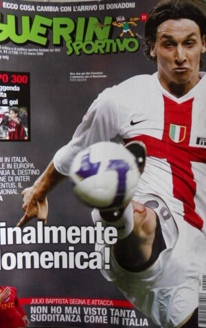 Guerin Sportivo n°11 2009 con film del Campionato - Ibrahimovic  [GS48]