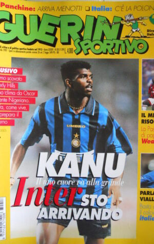 Guerin Sportivo n°13 1997 Inter Kanu - Mondiale France 98   [GS43]