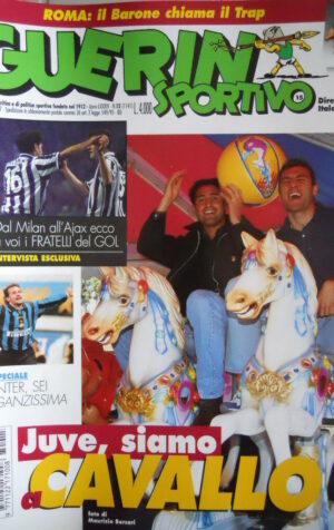 Guerin Sportivo n°15 1997 Fabio Capello - Amoroso e Vieri   [GS43]