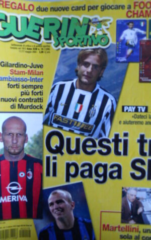 Guerin Sportivo n°19 2004  con film del Campionato - Gilardino STAM [GS41]
