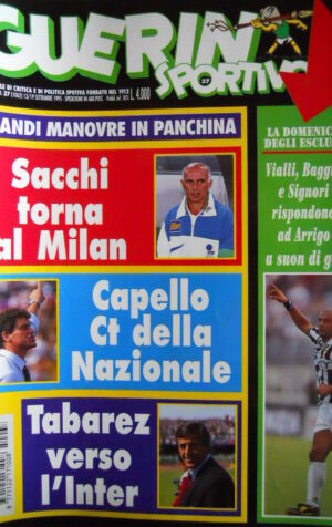 Guerin Sportivo n°37 1995  con film del campionato -  [GS47]