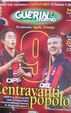 Guerin Sportivo n°39 2001 Sheva & Inzaghi - Pavel Nedved   [GS43]