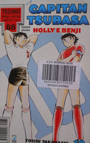 CAPITAN TSUBASA - Holly e Benji n?88 (19) 2001 ed. Star Comics   [G.236]
