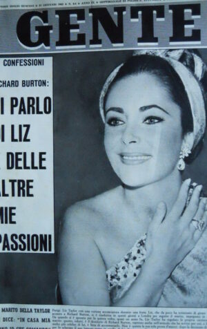 GENTE n°3-4 1965 - Confessioni di Richard Burton Vi parlo di Liz Taylor   [C78]