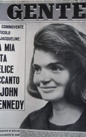 GENTE n°50 1963 Jacqueline Kennedy La mia vita con JOHN Kenendy [C77]