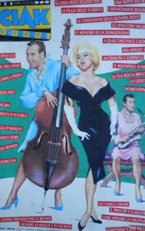 Inserto Suppl. n°8 1992 Rivista CIAK - Tutti i film Marilyn Monroe - 40 pp [C78]