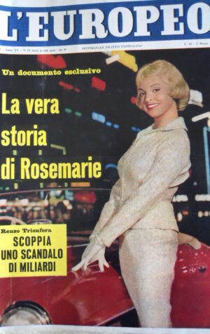 L' EUROPEO n°10 1959 La vera storia di Rosemarie [C77]