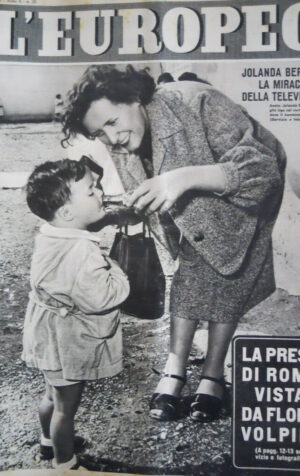 L' EUROPEO n°23 1954 La presa di Roma del 1944 - Nozze Kirk Douglas [C77]