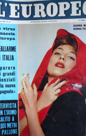 L' EUROPEO n°24 1957 Gianna Maria donna Fatale - Virus in Europa  [C73]