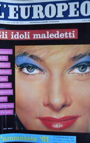 L' EUROPEO n°27 1961 Carlo Carrà - Emilio Vedova - Mario Sironi [C73]