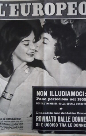 L' EUROPEO n°30 1954 Carla Del Poggio Eleonora Rossi Drago  [C77]