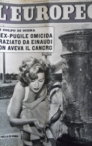 L' EUROPEO n°34 1954 Le Terme Faustiane di Ischia [C77]