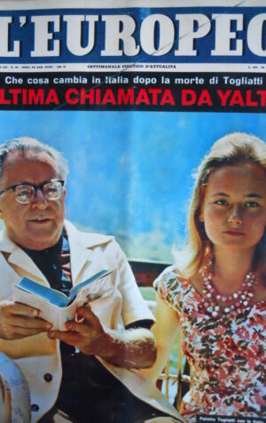 L' EUROPEO n°35 1964 con inserto Henri Toulouse Lautrec - Togliatti  [C73]