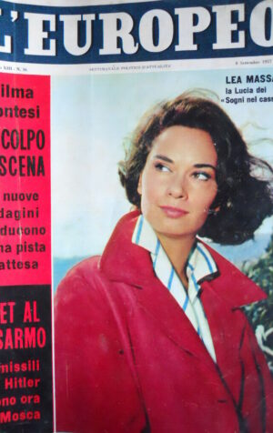 L' EUROPEO n°36 1957  Lea Massari - Wilma Montesi -  [C73]