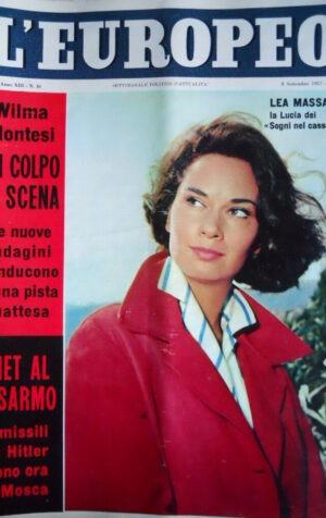 L' EUROPEO n°36 1957 Lea Massari - Wilma Montesi -  [C74]