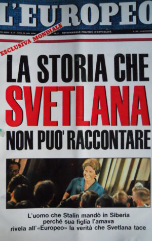 L' EUROPEO n°37 1967 Morte Brian Epstein manager Beatles - Svetlana Stalin [C75]