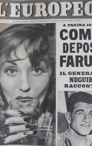 L' EUROPEO n°39 1952 Come deposi FARUK Il gen NEGUIB racconta [C77]