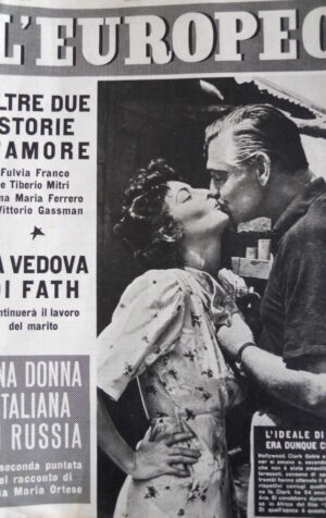 L' EUROPEO n°47 1954 Clark Gable e Ava Gardner  [C77]