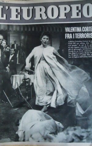 L' EUROPEO n°7 1952 Valentina Cortese fra i terroristi [C74]