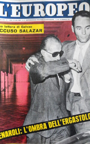 L' EUROPEO n°7 1961 Fenarolo: l'ombra dell'ergastolo - accuse a Salazar [C76]