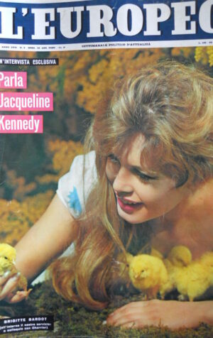 L' EUROPEO n°9 1961 intervista esclusiva a Brigitte Bardot copertina [C76]
