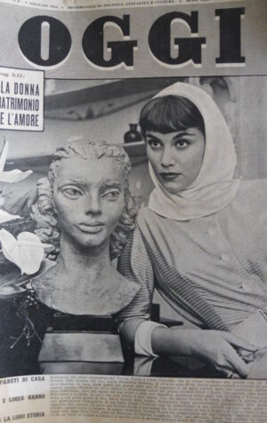 OGGI n°2 1953 Tyrone Power Linda Christian - Album Giuseppe Garibaldi [C78]