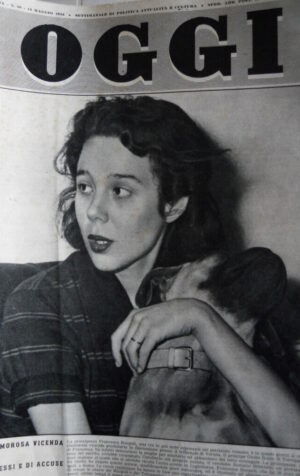 OGGI n°20 1953 Maria Josè di Savoia affrontò Mussolini  [C78]