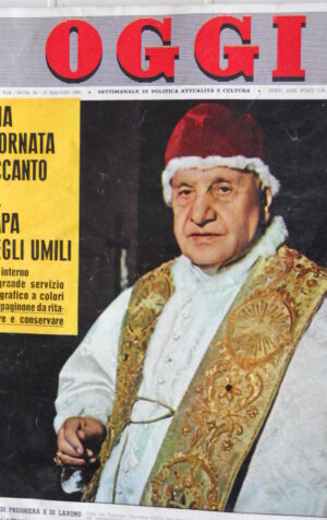 OGGI n°20 1963 Una giornata accanto al Papa Giovanni XXIII  [C78]